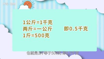 ​1公斤等于多少克(1公斤等于多少克的换算公式)