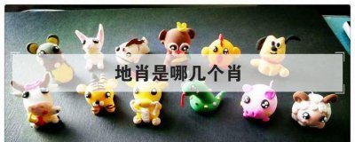 ​地肖是哪几个肖（地肖指什么生肖）