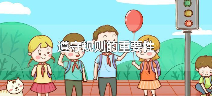 遵守规则的重要性