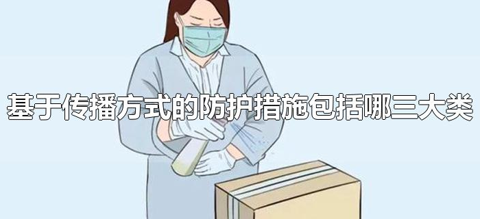 基于传播方式的防护措施包括哪三大类