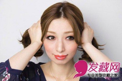 ​2款国字脸韵味扎发发型图解（12款国字脸女生修颜扎发）