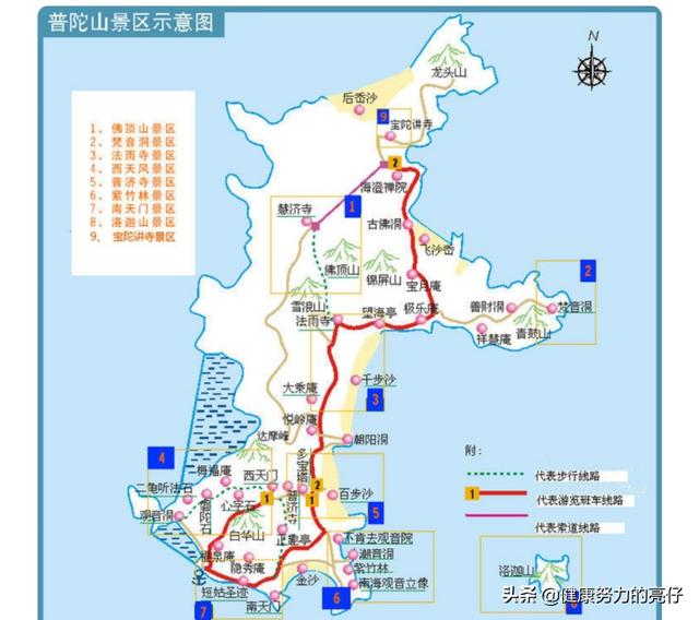 舟山普陀寺简介（传说中观音菩萨的道场普陀山）(9)
