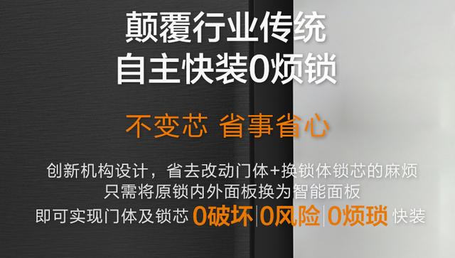 全自动指纹锁安装教程图解（不换锁体不拆天地钩）(4)