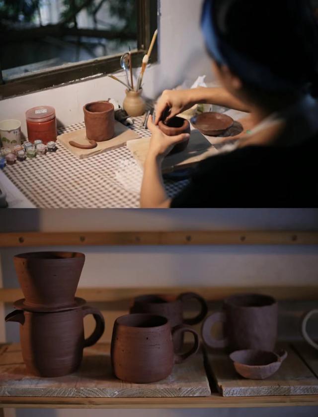 陶艺制作技法和过程（DIY匠人陶艺占一方土）(16)