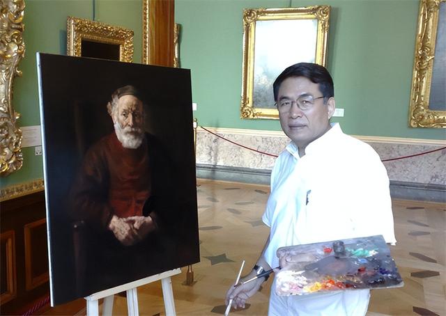 杨飞云高清图油画（油画院院长杨飞云）(9)