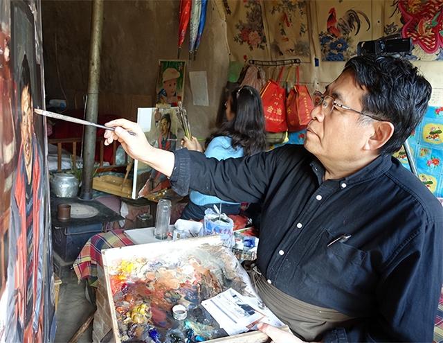 杨飞云高清图油画（油画院院长杨飞云）(22)