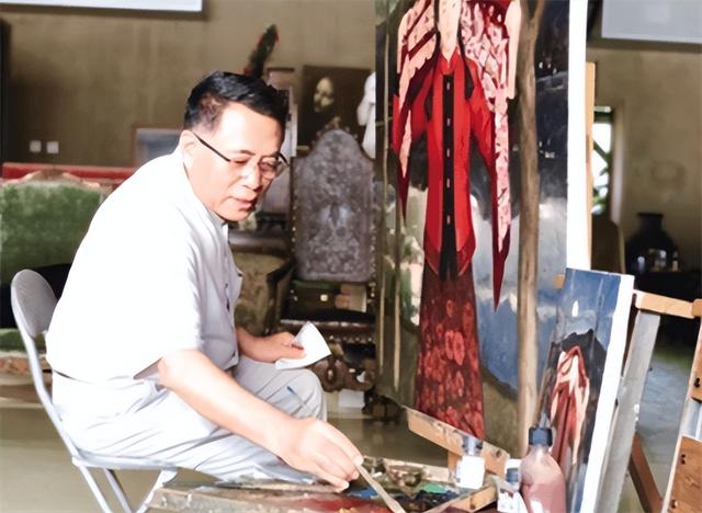 杨飞云高清图油画（油画院院长杨飞云）(8)