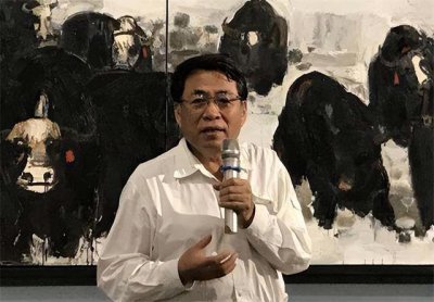 ​杨飞云高清图油画（油画院院长杨飞云）