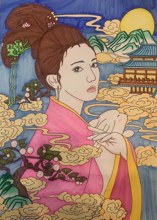 世界著名儿童画作品欣赏（创世神话童画中华）(11)