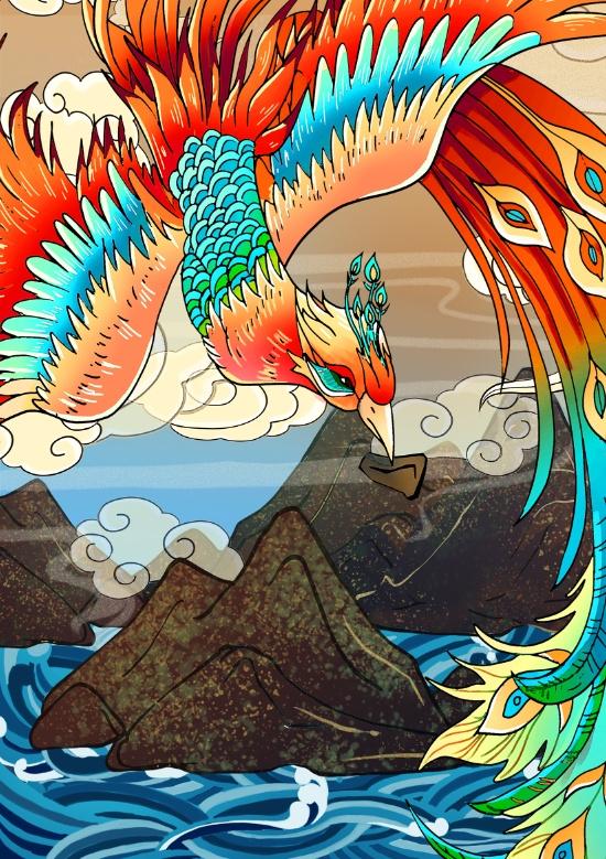 世界著名儿童画作品欣赏（创世神话童画中华）(15)