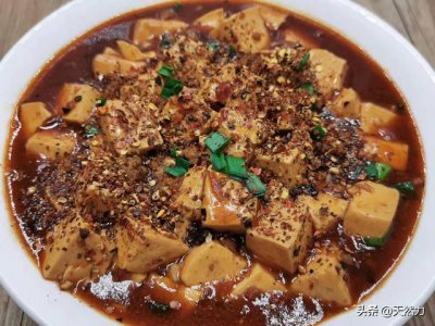 ​麻婆豆腐的家常做法最简单的步骤（麻婆豆腐的传统做法）