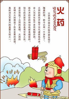哪个朝代的人发明了火药