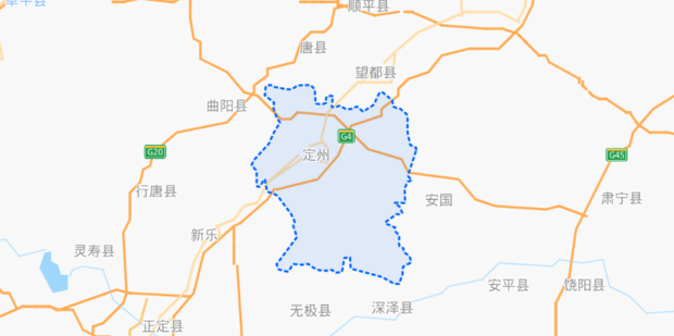 河北定州属于石家庄还是保定