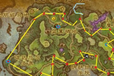 ​魔兽世界采药1-450攻略