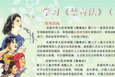​制定禁毒法的目的