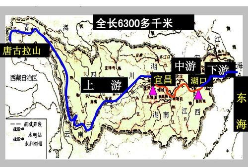 长江全长多少千米