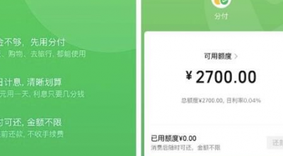 ​微信分付怎么开通额度,苹果手机微信分付借钱怎么开通