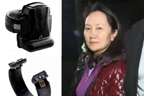 孟晚舟电子足镣 世界群众都在你的背地不必惧怕