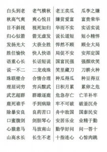 ​成语接龙查询器(成语接龙查询器查最后一个字)