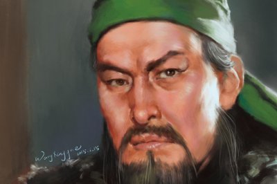 ​给关羽刮骨疗毒的人是谁，关羽刮骨疗毒和谁下棋?