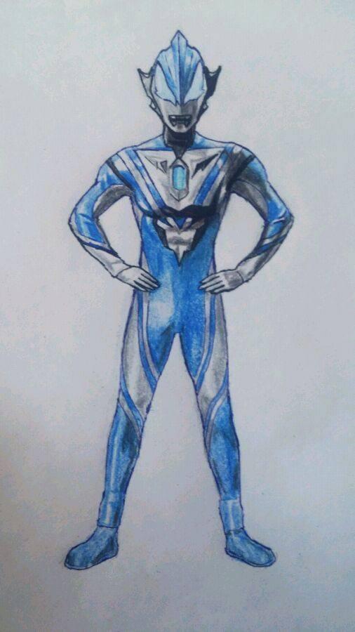 捷德奥特曼最强形态素描(捷德奥特曼机敏形态帅气)(1)