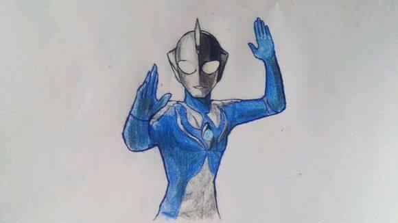 捷德奥特曼最强形态素描(捷德奥特曼机敏形态帅气)(2)