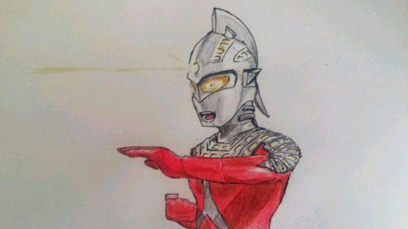 捷德奥特曼最强形态素描(捷德奥特曼机敏形态帅气)(3)