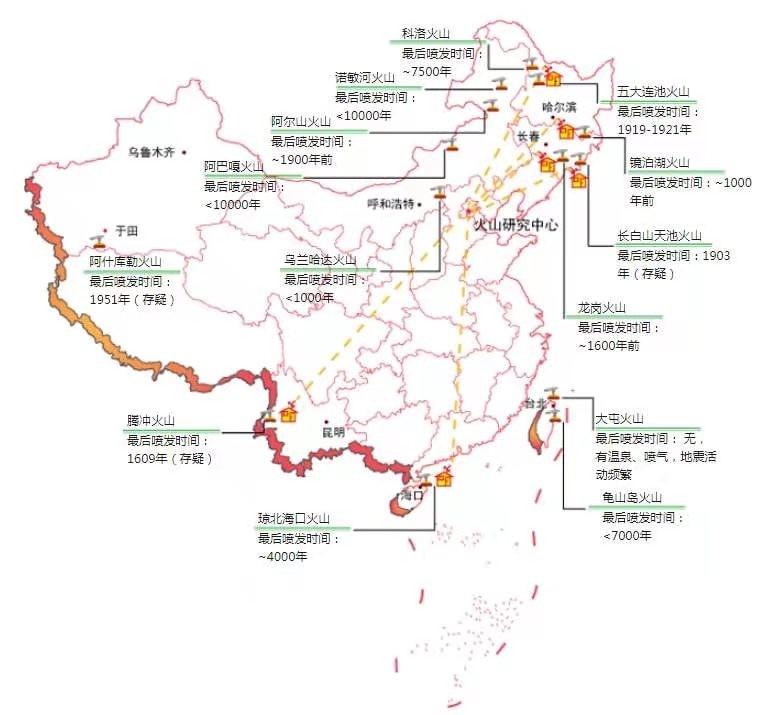 长白山是活火山吗(长白山火山上次爆发时间)