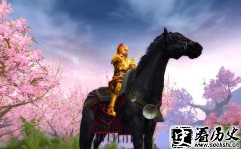 曹操坐骑绝影画像