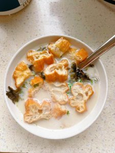 ​咸豆浆的家常做法（如何做咸豆浆）