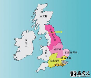 ​英格兰历史上的战国七雄时代介绍