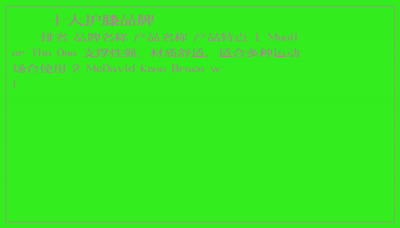 ​十大护膝品牌