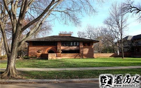 赖特风格早期建筑图片