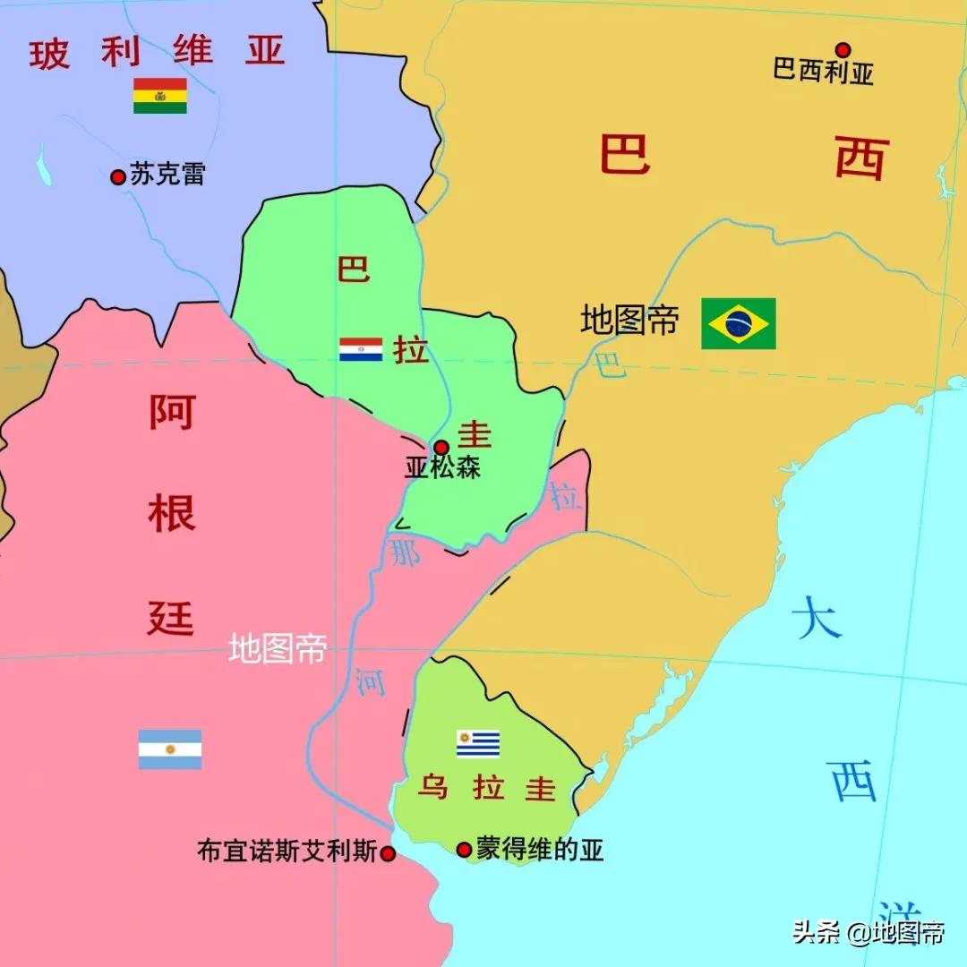 乌拉圭是哪个洲的国家(乌拉圭在哪里)