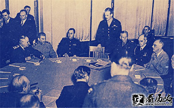 雅尔塔会议旧照