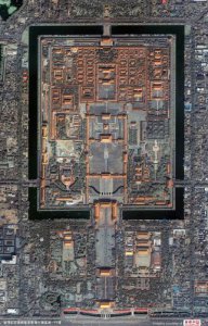 ​故宫三维地图实景地图  故宫三维全景图 卫星