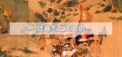 ​吐蕃怎么灭亡的