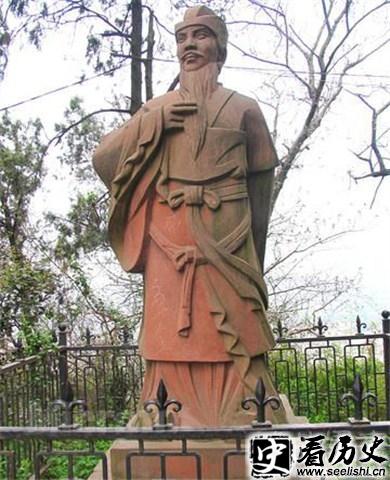荀彧雕塑
