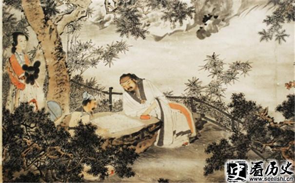 谢安画