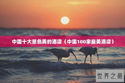 ​中国十大景色美的酒店（中国100家最美酒店）