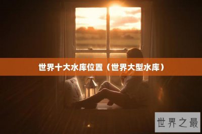 ​世界十大水库位置（世界大型水库）