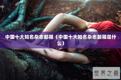 ​中国十大知名杂志邮箱（中国十大知名杂志邮箱是什么）