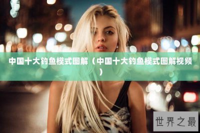 ​中国十大钓鱼模式图解（中国十大钓鱼模式图解视频）