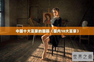 ​中国十大富豪的国籍（国内10大富豪）