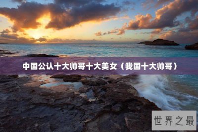 ​中国公认十大帅哥十大美女（我国十大帅哥）