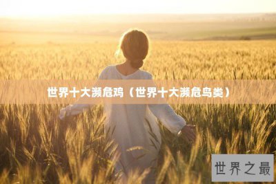 ​世界十大濒危鸡（世界十大濒危鸟类）