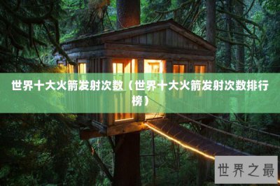 ​世界十大火箭发射次数（世界十大火箭发射次数排行榜）