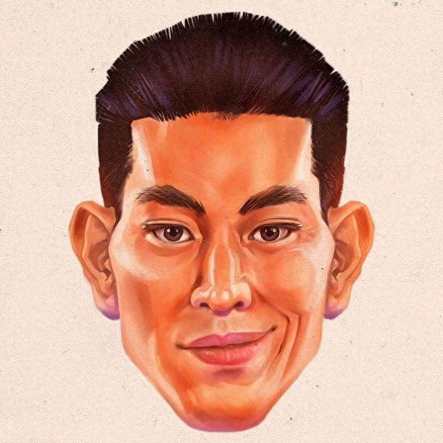 组图：国外网友制作的一组NBA球星炫酷漫画头像，你喜欢吗？