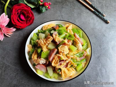 ​鸭蛋和它是绝配，简单炒一炒，营养可口又好吃，寒冬进补别错过！