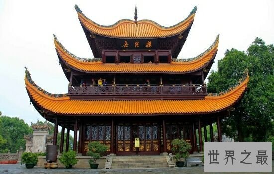 中国古代十大名楼,最熟悉的黄鹤楼位于榜单榜首!